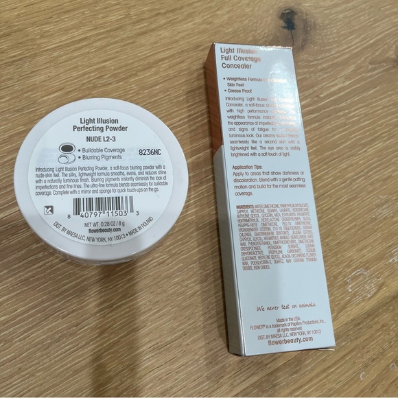 Brand New Flower Beauty Light Illusion Powder and Concealer shade Light - Picture 2 of 2